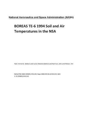 Book cover for Boreas Te-6 1994 Soil and Air Temperatures in the Nsa