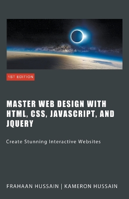 Book cover for Master Web Design with HTML, CSS, JavaScript, and jQuery