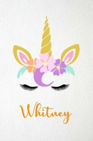 Cover of Whitney A5 Lined Notebook 110 Pages