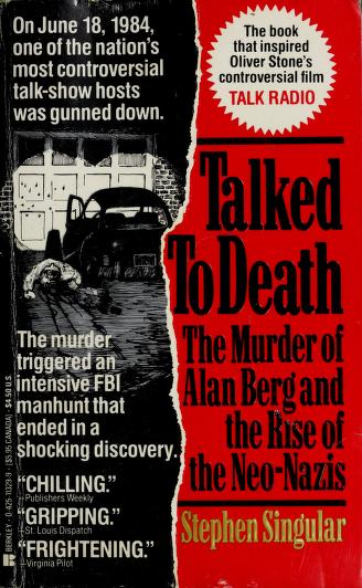 Book cover for Talked to Death