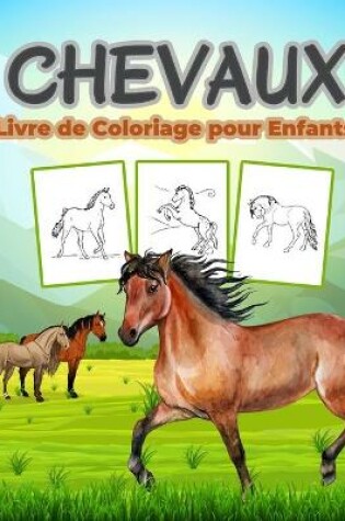 Cover of Chevaux Livre de Coloriage pour Enfants