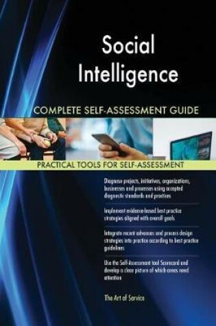 Cover of Social Intelligence Complete Self-Assessment Guide