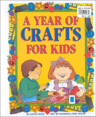 Book cover for Year of Crafts for Kids