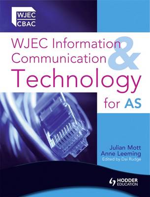Book cover for WJEC ICT for AS