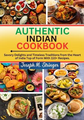 Book cover for Authentic Indian Cookbook