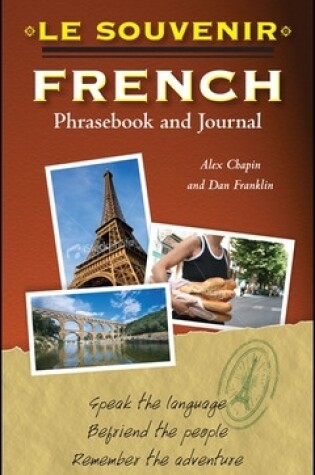 Cover of Le souvenir French Phrasebook and Journal