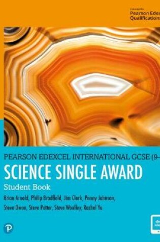 Cover of Pearson Edexcel International GCSE (9-1) Science Single Award Student Book