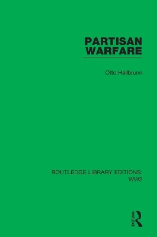 Cover of Partisan Warfare