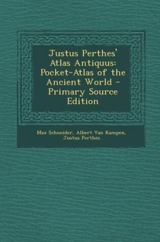 Cover of Justus Perthes' Atlas Antiquus