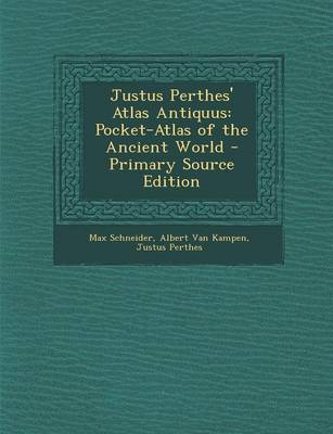 Book cover for Justus Perthes' Atlas Antiquus