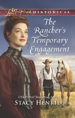 Book cover for The Rancher's Temporary Engagement