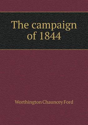 Book cover for The campaign of 1844