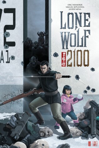 Book cover for Lone Wolf 2100: Chase the Setting Sun