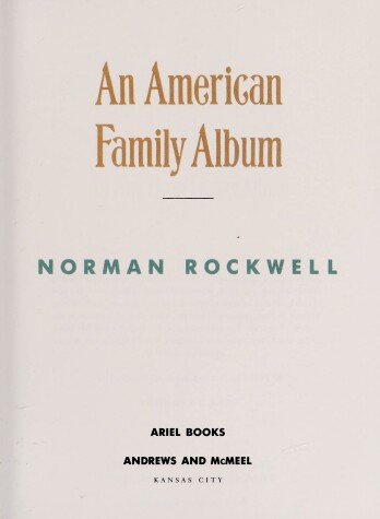 Book cover for An American Family Album