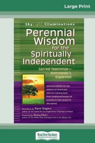 Cover of Perennial Wisdom for the Spiritually Independent