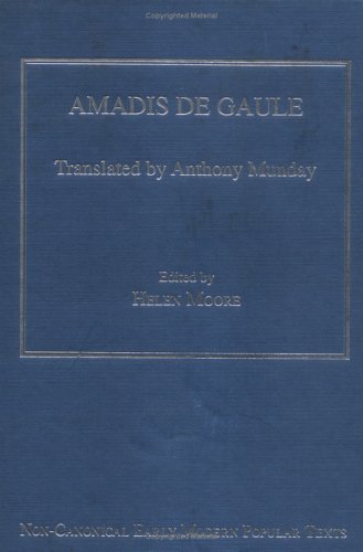 Cover of Amadis De Gaule