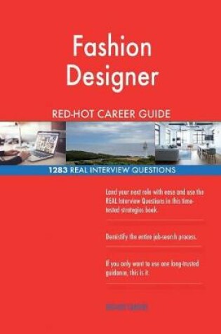 Cover of Fashion Designer Red-Hot Career Guide; 1283 Real Interview Questions