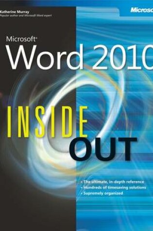 Cover of Microsoft(r) Word 2010 Inside Out