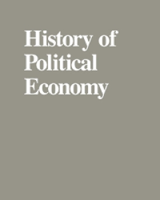 Book cover for The Role of Government in the History of Economic Thought