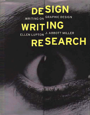 Book cover for Design Writing Research