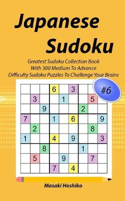 Book cover for Japanese Sudoku #6