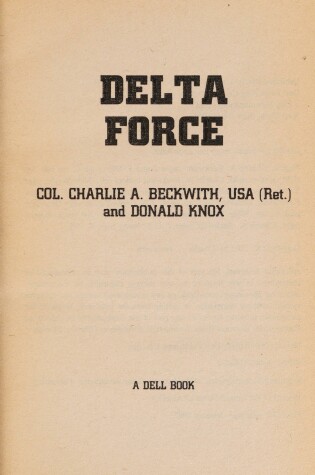 Cover of Delta Force