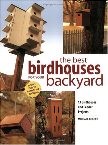 Book cover for The Best Birdhouses for Your Backyard
