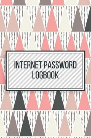 Cover of Internet Password Logbook-Small Size Alphabetical Password Notebook Organizer-5.5"x8.5" 120 pages Book 10