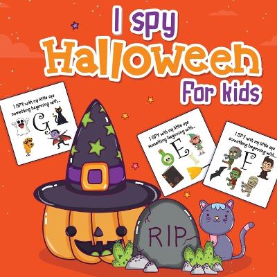 Book cover for I Spy Halloween For Kids