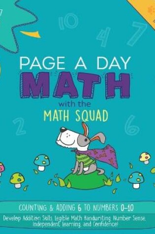 Cover of Page A Day Math Addition & Counting Book 6