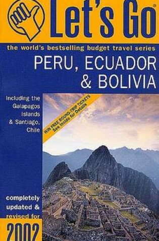 Cover of Let's Go Peru & Ecuador 2002