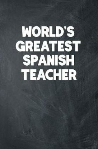 Cover of World's Greatest Spanish Teacher