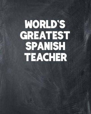 Book cover for World's Greatest Spanish Teacher