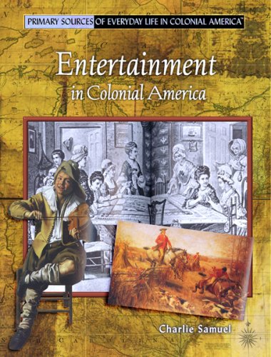Book cover for Entertainment in Colonial America