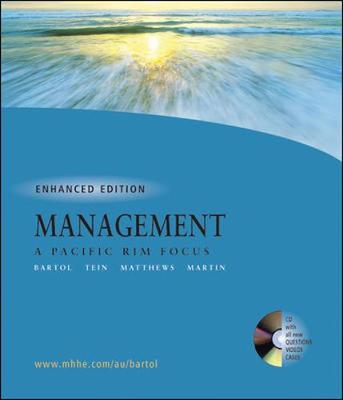 Book cover for Management: A Pacific Rim Focus, Enhanced Edition
