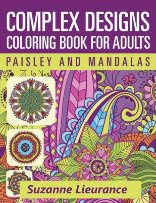 Book cover for Complex Designs - Paisley and Mandalas