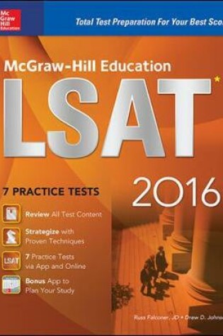Cover of McGraw-Hill Education LSAT 2016