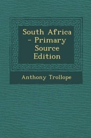 Cover of South Africa - Primary Source Edition