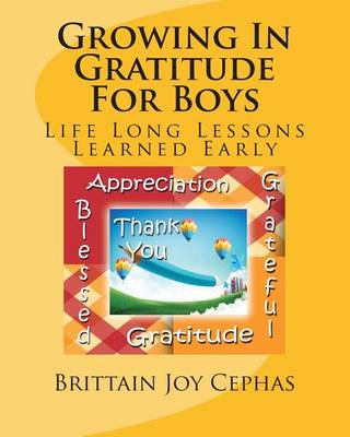 Cover of Growing In Gratitude For Boys