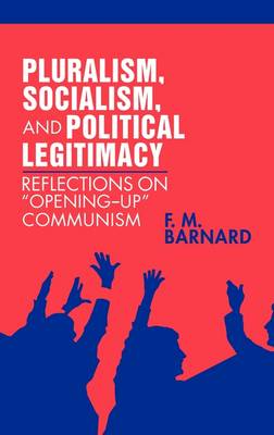 Book cover for Pluralism, Socialism, and Political Legitimacy