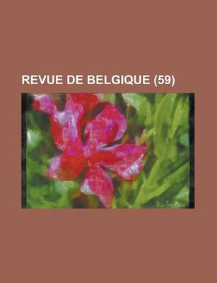 Book cover for Revue de Belgique (59)