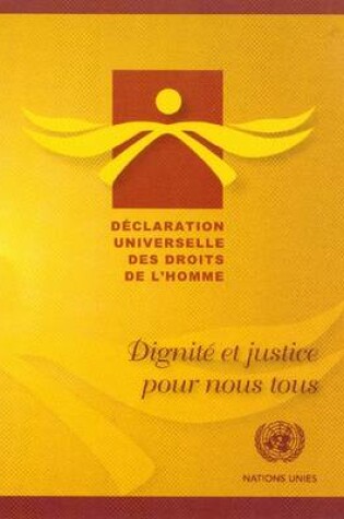 Cover of Declaration universelle des droits de l'homme