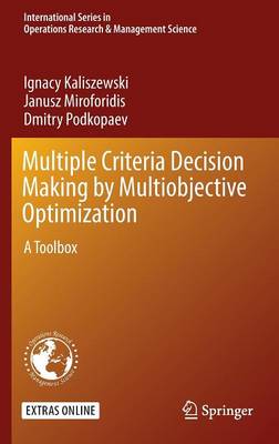 Book cover for Multiple Criteria Decision Making by Multiobjective Optimization