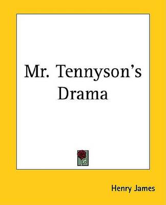 Book cover for Mr. Tennyson's Drama