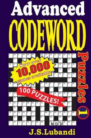 Cover of Advanced Codeword Puzzles