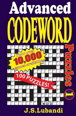 Cover of Advanced Codeword Puzzles