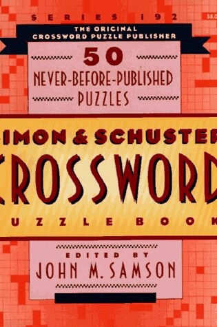 Cover of Crossword Series # 192