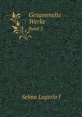 Book cover for Gesammelte Werke Band 3