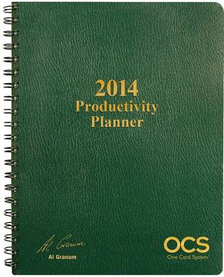 Cover of 2014 Ocs Productivity Planner