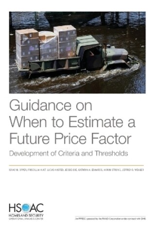 Cover of Guidance on When to Estimate a Future Price Factor